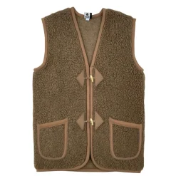 Alwero Bodywarmer dames van wol – Alpen Bark