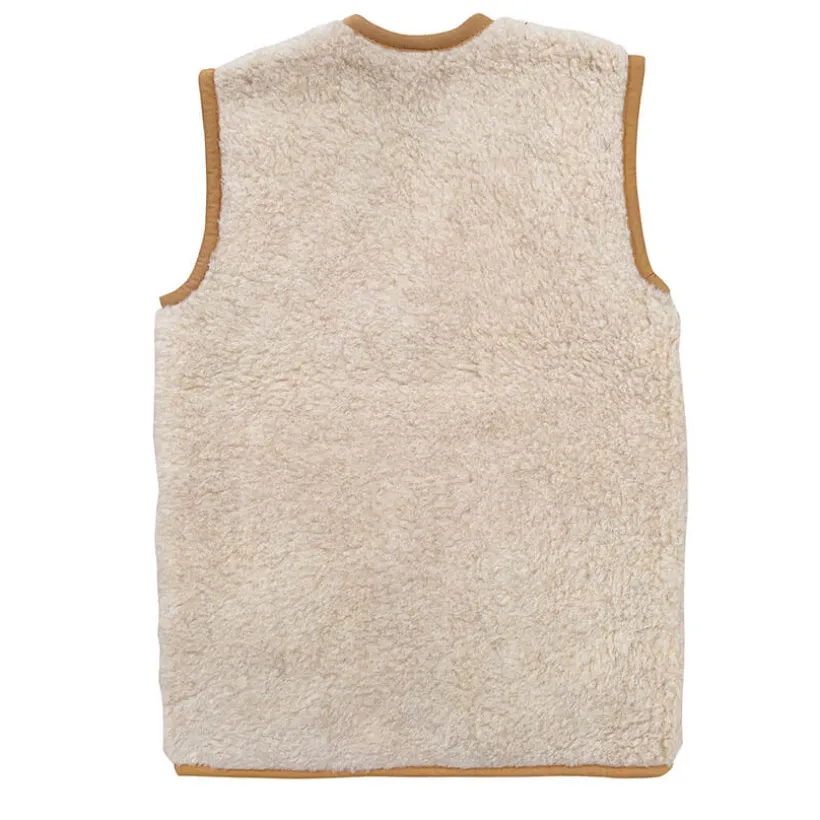 Alwero Bodywarmer dames van wol – Alpen Beige