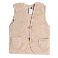 Alwero Bodywarmer kind van wol – Alpen junior English tea
