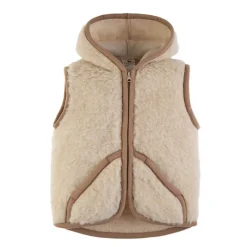 Alwero Bodywarmer kind van wol – Robby Beige