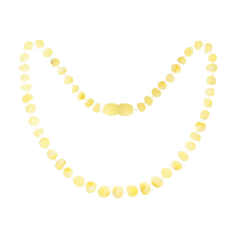 Amberos Barnsteen ketting baby/peuter milk