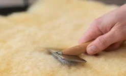 Baby Natura Borstel schapenvacht