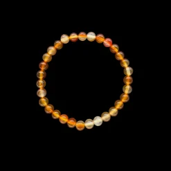 Baby Natura Carneool kogelarmband 6mm dames