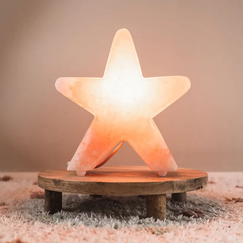 Baby Natura Himalaya zoutlamp ster