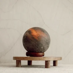 Baby Natura Himalaya zoutlamp planeet grijs