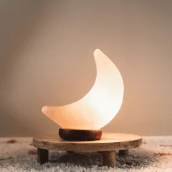 Baby Natura Himalaya zoutlamp maan rood