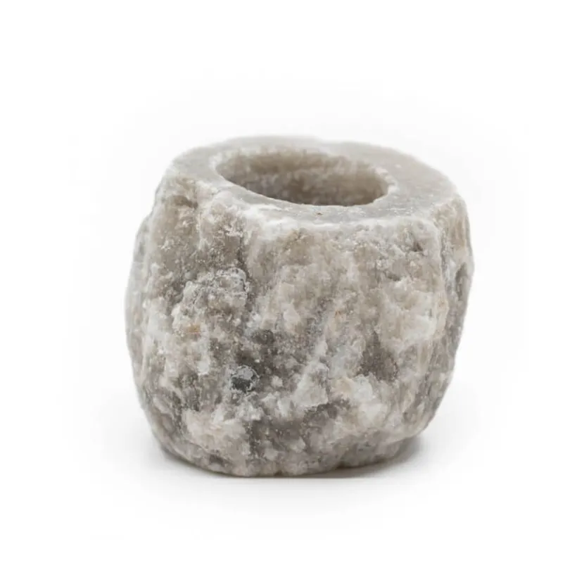 Baby Natura Himalayazout theelichthouder grijs