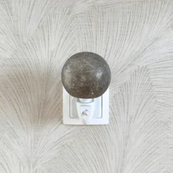 Baby Natura Himalayazout nachtlampje planeet grijs