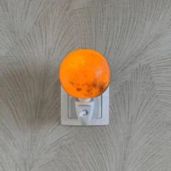 Baby Natura Himalayazout nachtlampje planeet grijs