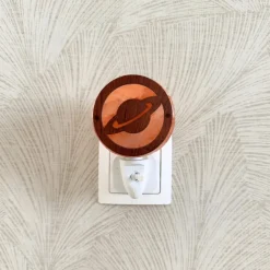 Baby Natura Himalayazout nachtlampje Planeet 3D