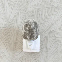 Baby Natura Himalayazout nachtlampje rots grijs