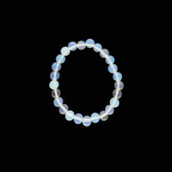 Baby Natura Opaliet kogelarmband 6mm kind