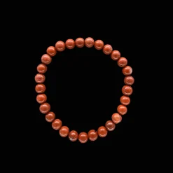 Baby Natura Rode Jaspis kogelarmband 6mm dames