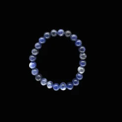 Baby Natura Sodaliet kogelarmband 6mm kind