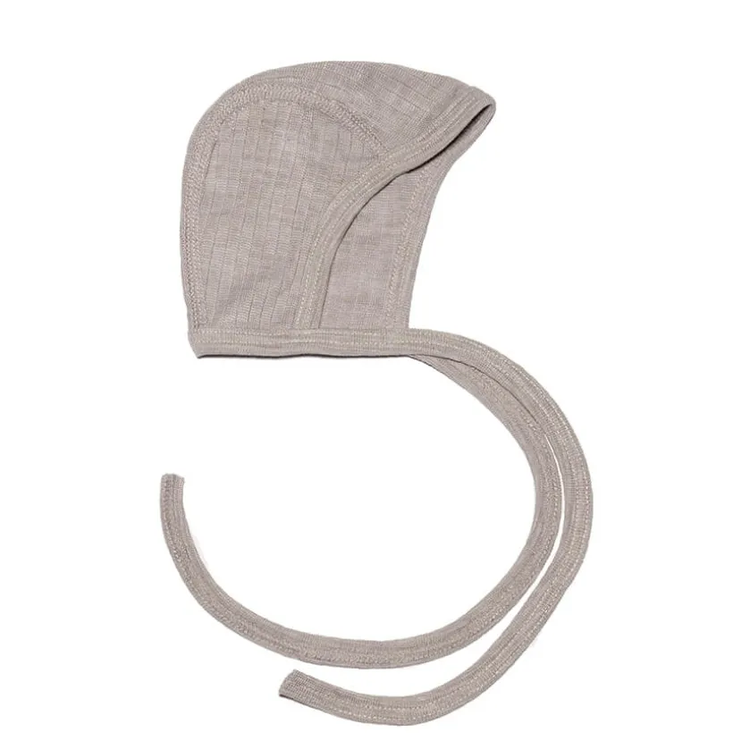 Cosilana Strikmutsje wol zijde katoen grijs