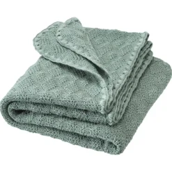 Disana Baby deken wol gebreid Jade