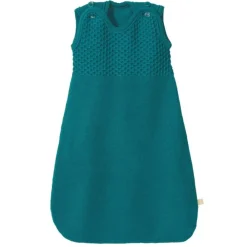 Disana Gebreide wollen slaapzak mouwloos Pacific