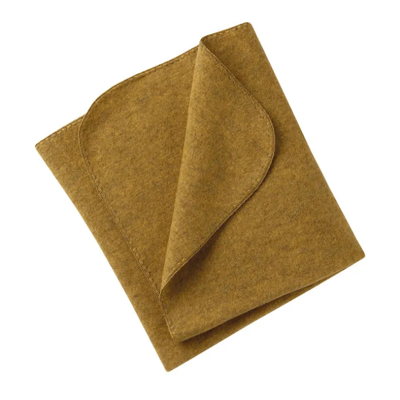 Engel Natur Baby deken wolfleece – saffraan