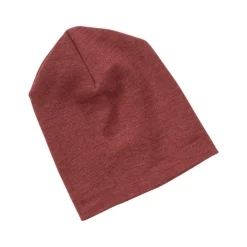 Engel Natur Beanie dopmuts wol zijde koper