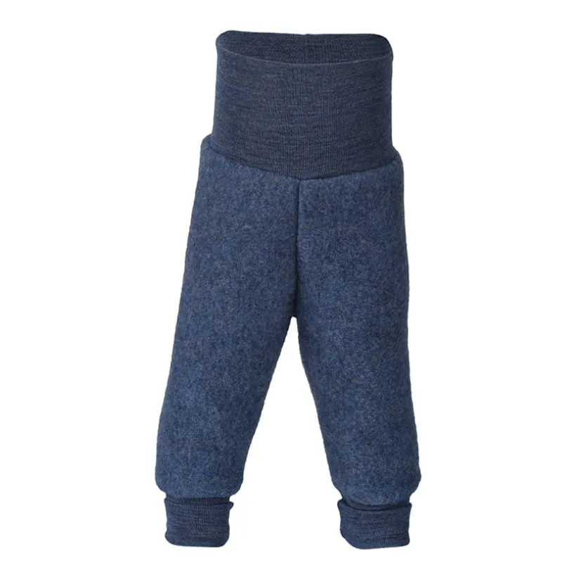 Engel Natur Broek wolfleece blauw