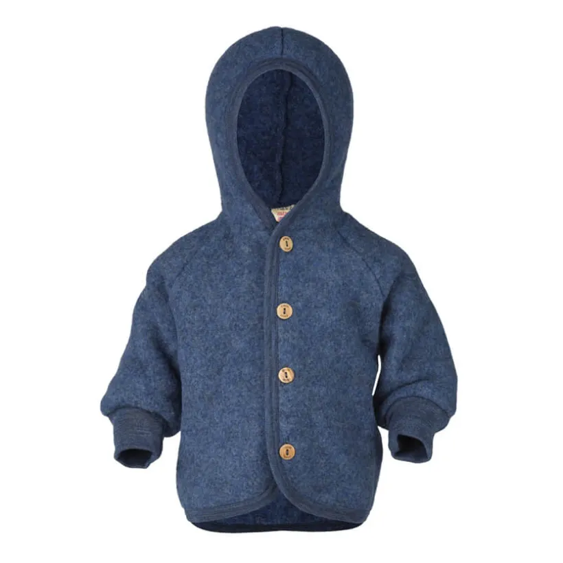 Engel Natur Jasje wolfleece blauw