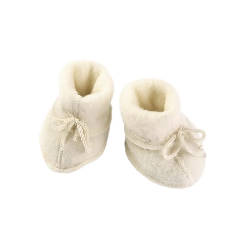 Engel Natur Slofjes wolfleece ecru