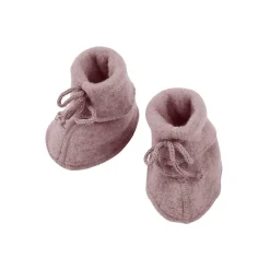 Engel Natur Slofjes wolfleece rozenhout