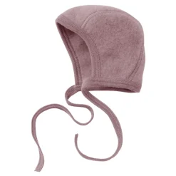 Engel Natur Strikmutsje wolfleece rozenhout