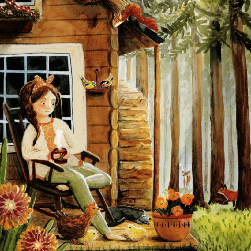 Esther Bennink Toverplaat Home in the woods