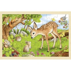 Goki Houten Puzzel Hert