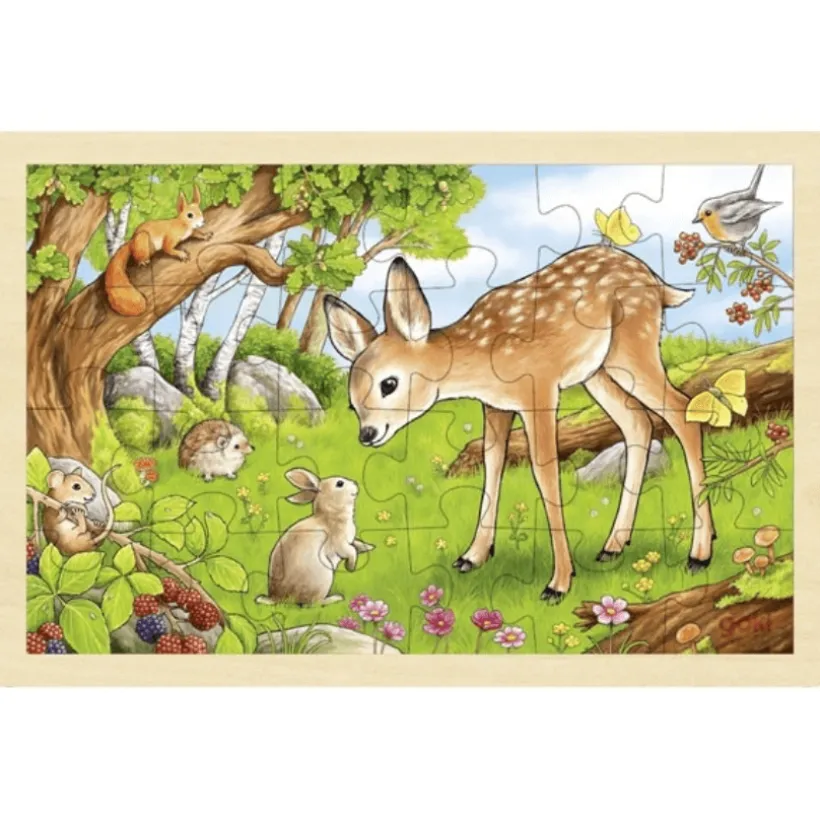 Goki Houten Puzzel Hert