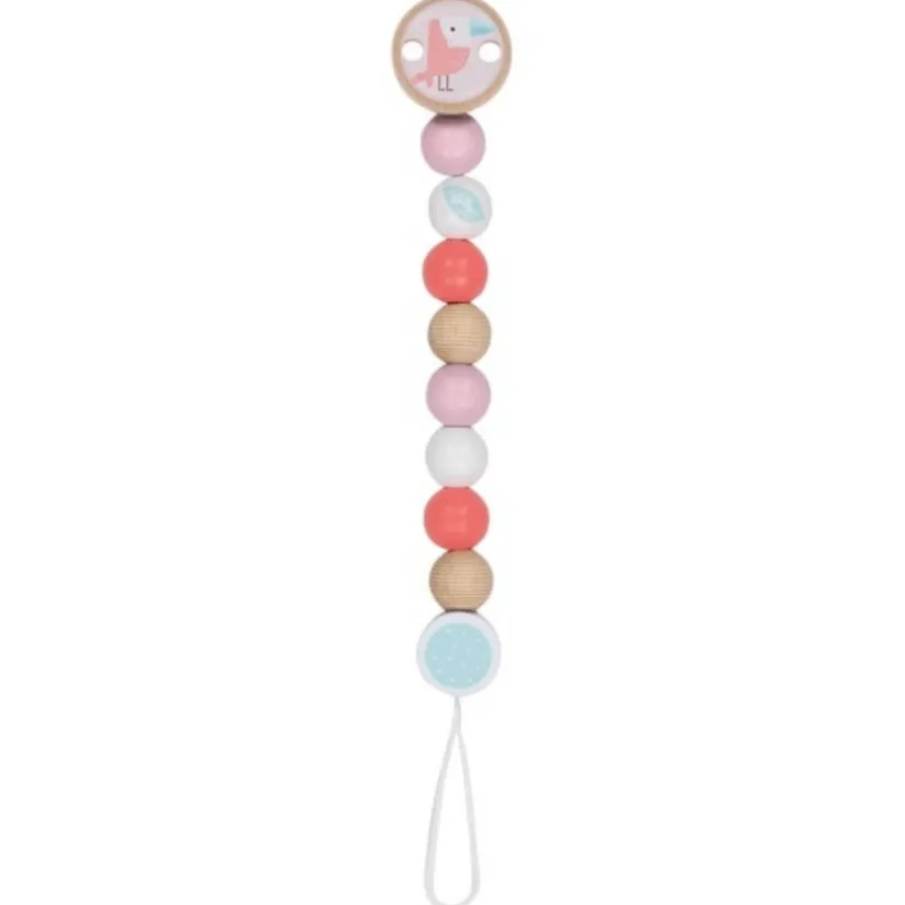 Goki Houten speenkoord Papegaai