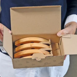 Grimm's Jaarring naturel klein