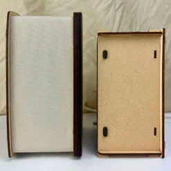 Het Houtlokael Kaartenlamp Luxe Walnoot