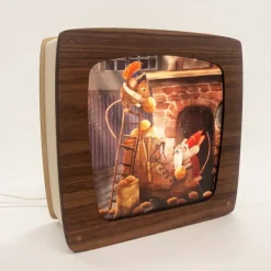 Het Houtlokael Toverlamp Premium Walnut