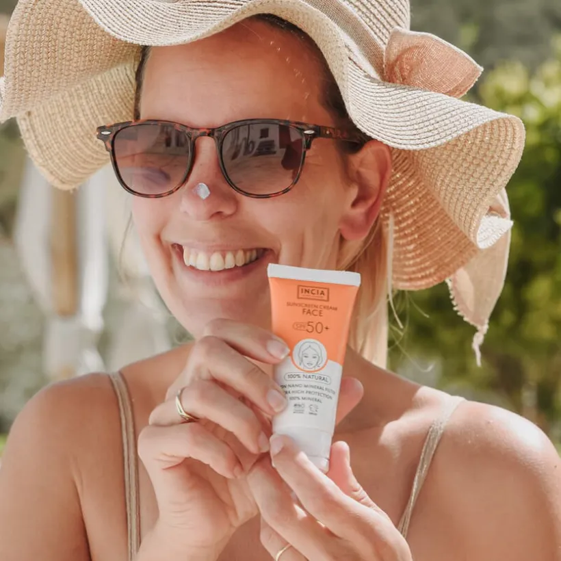 INCIA Zonnebrandcrème voor het Gezicht SPF 50 (50ml)