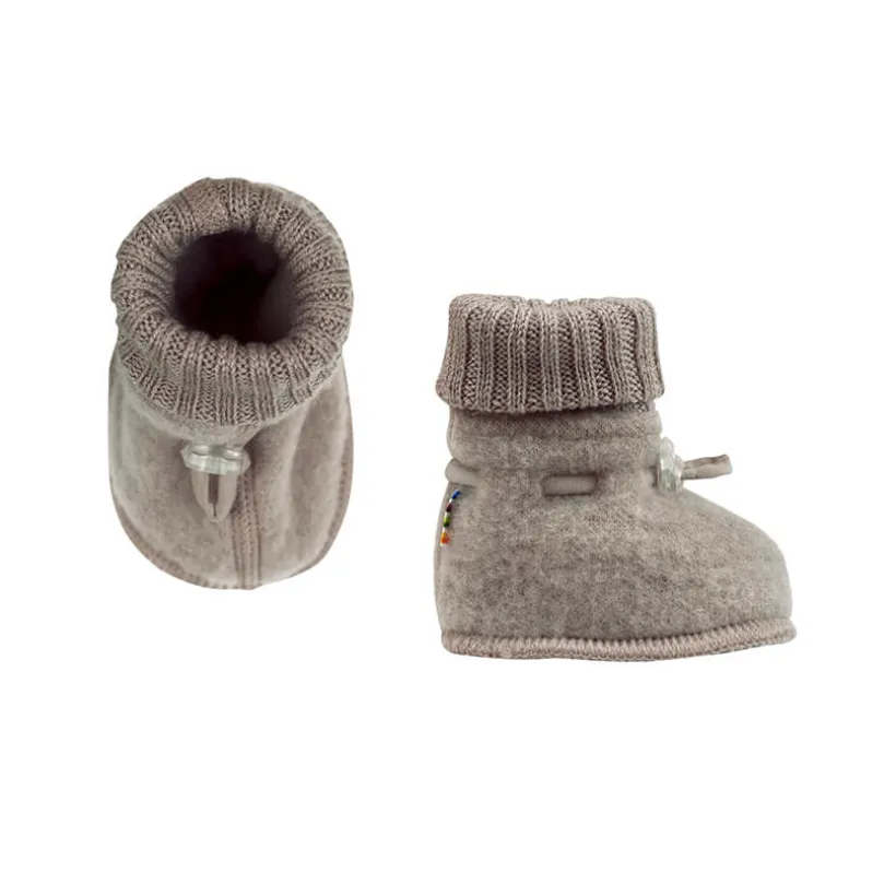 Joha Baby slofjes wolfleece – Sesam