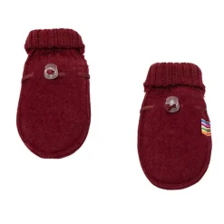 Joha Baby wantjes wolfleece – Bordeaux (limited edition)