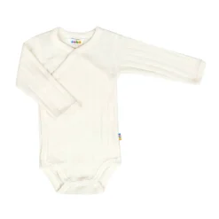 Joha Wikkelromper wol/zijde lange mouw – Ecru