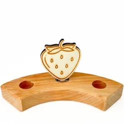 Klein dappertje Aardbei steker