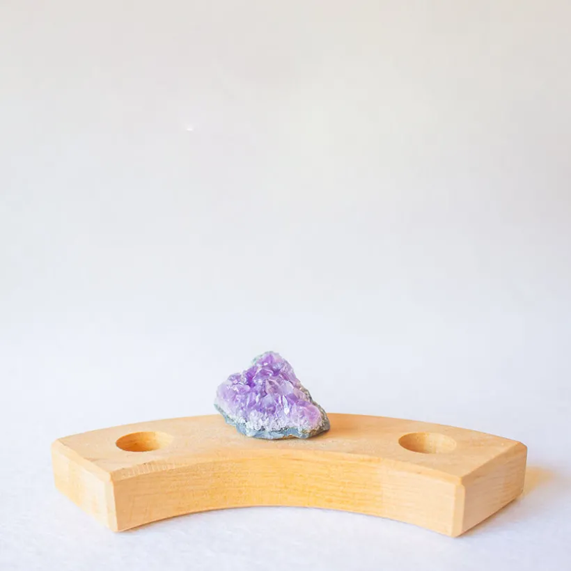 Klein dappertje Amethist kristal steker