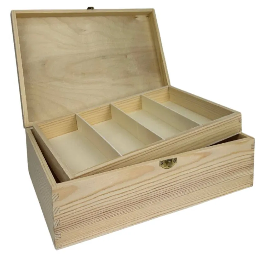 Klein dappertje Bewaarkist seizoenstafel decoratie