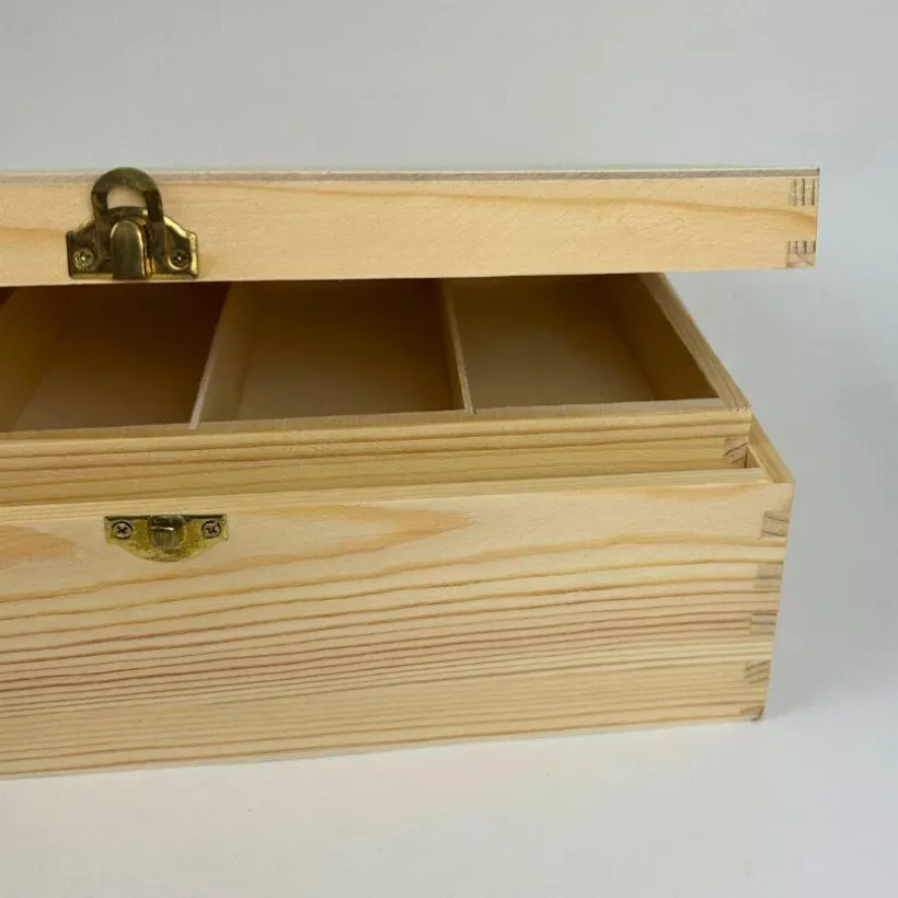 Klein dappertje Bewaarkist seizoenstafel decoratie