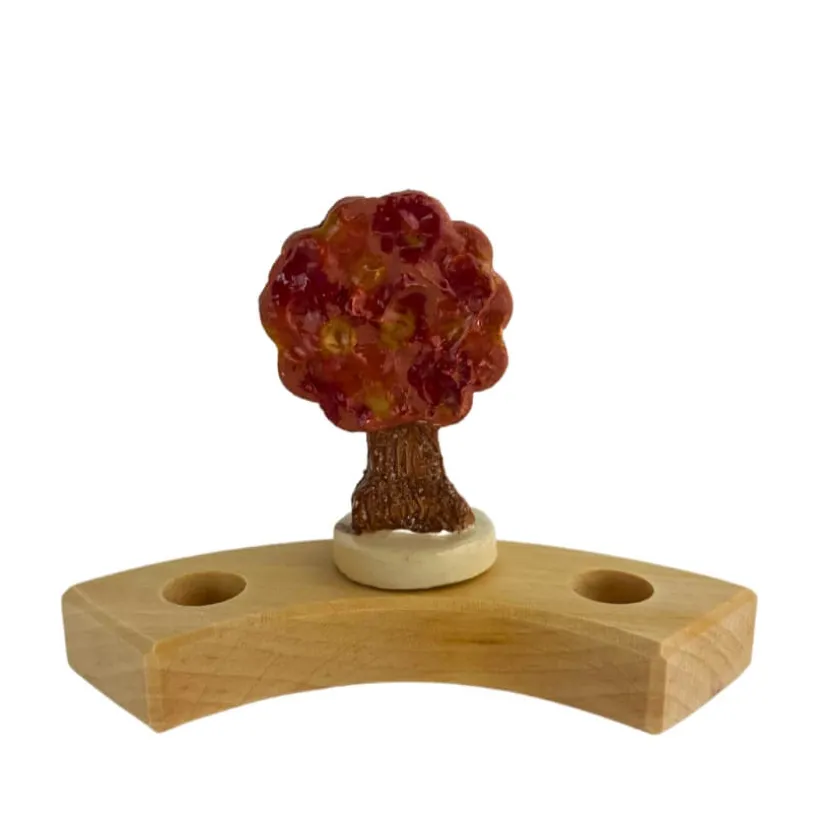 Klein dappertje Boom herfst steker