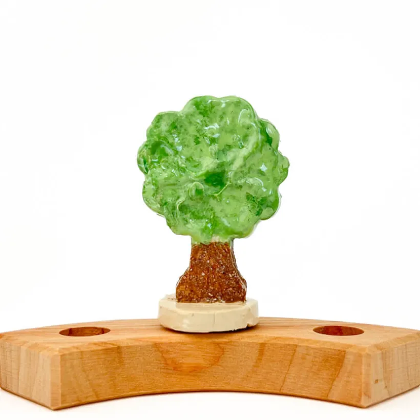 Klein dappertje Boom zomer steker