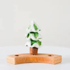 Klein dappertje Denneboom groot steker