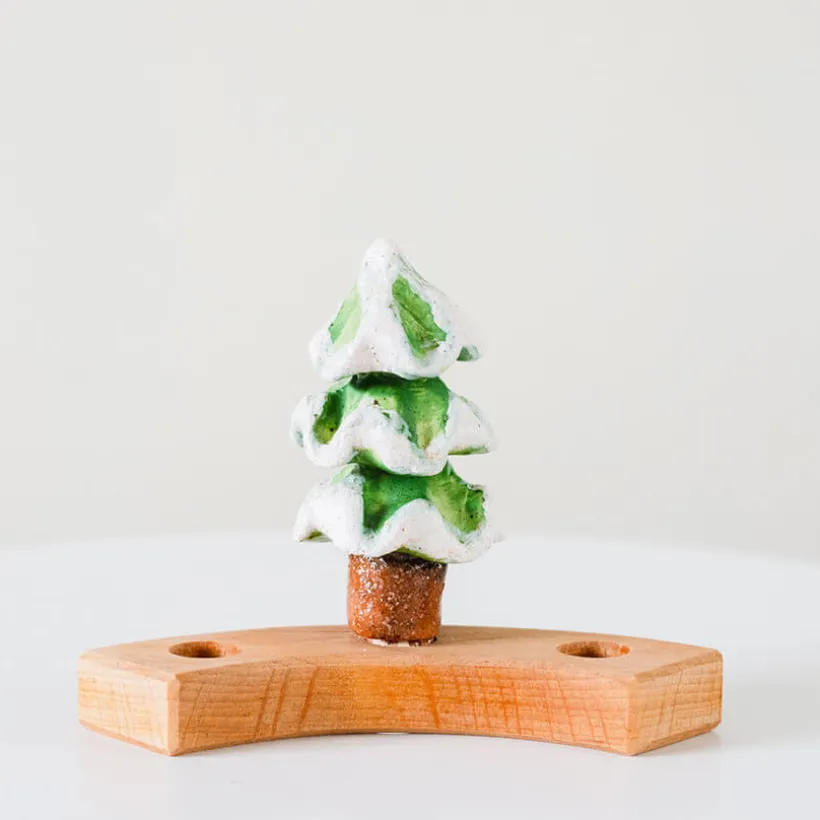 Klein dappertje Denneboom groot steker