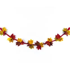 Klein dappertje Herfstbladeren slinger