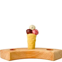 Klein dappertje IJsco steker