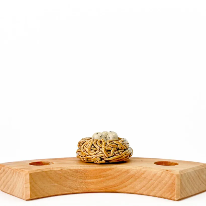 Klein dappertje Nestje steker